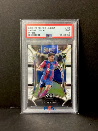 Lamine Yamal 2023 Panini Select White /20