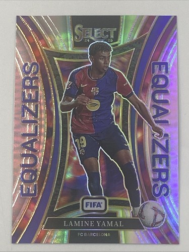 Lamine Yamal 2024 Panini Seleziona FIFA Calcio Silver Prizm 17