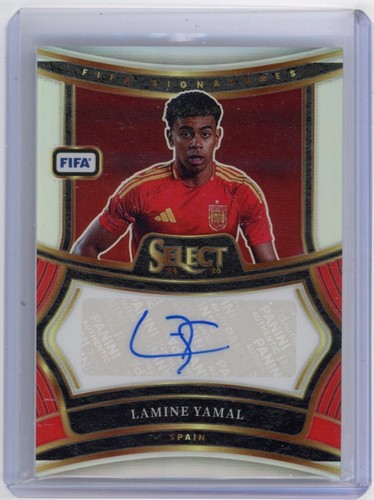 Lamine Yamal 2024 Panini Seleziona FIFA Silver Prizm