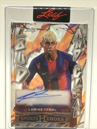 Lamine Yamal 2026 Leaf Sports Heroes 1/1