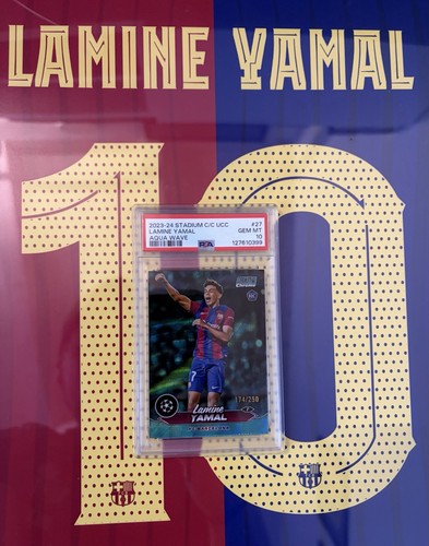 Lamine Yamal 2023 Topps Stadium Chrome /250