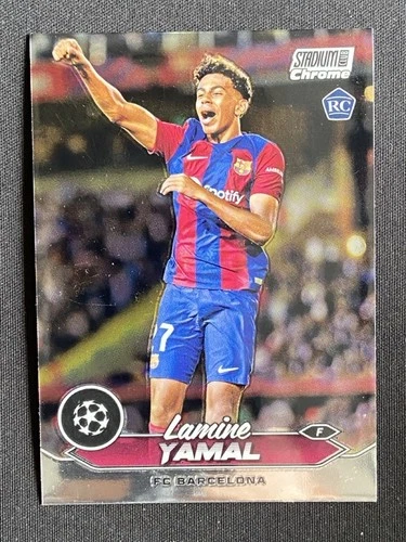 Lamine Yamal 2023 Topps Stadium Club Chromata