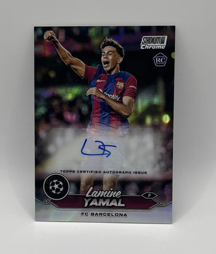 Lamine Yamal 2024 Topps Stadium Club Chrome