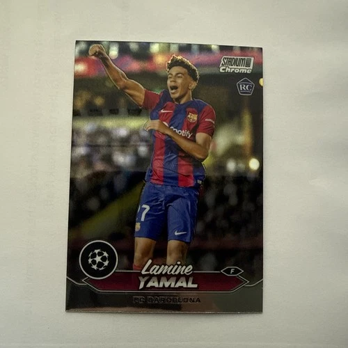 Lamine Yamal 2023 Topps Stadium Club Chrome