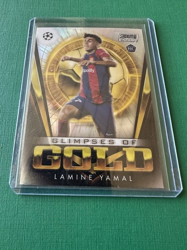 Lamine Yamal 2023 Topps Stadium Club Chrome Gold