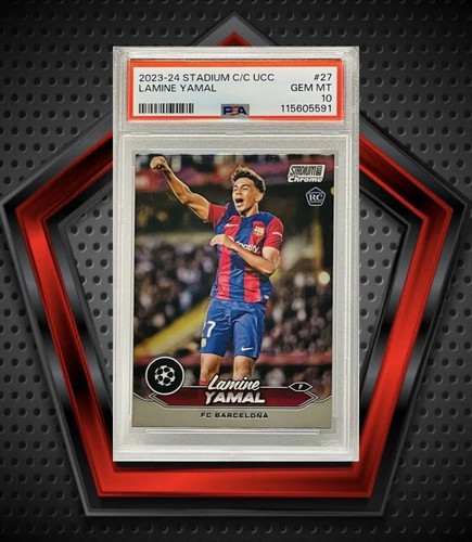 Lamine Yamal 2023 Topps Stadium Club Cromo