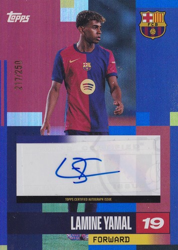 Lamine Yamal 2024 Topps Team Set /250