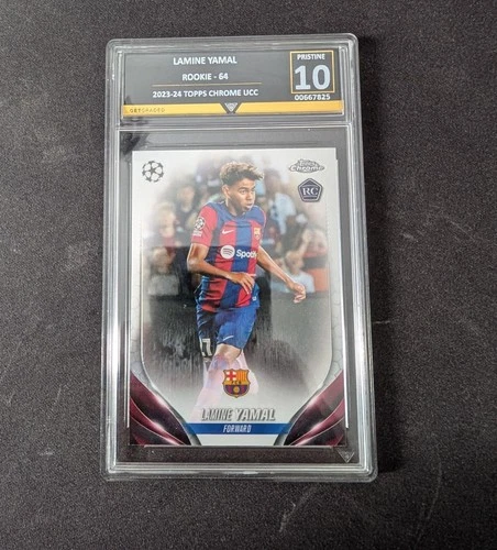 Lamine Yamal 2023 Topps Chrome UEFA Club Competitions