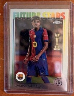 Lamine Yamal 2024 Topps Chrome UEFA Club Competitions