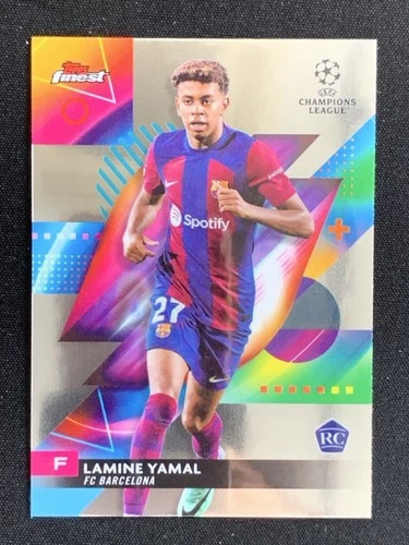 Lamine Yamal 2023 Topps Finest UCL #50