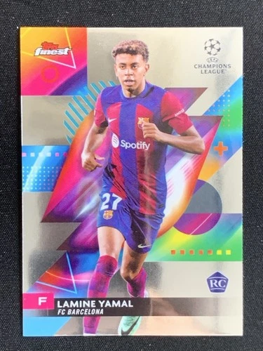 Lamine Yamal 2024 Topps Finest UEFA Champions League #50