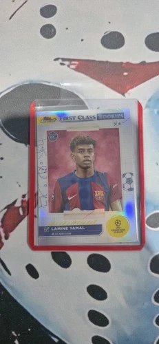 Lamine Yamal 2023 Topps Finest UEFA Club Coms #FR-1
