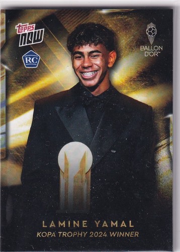 Lamine Yamal 2024 Topps Now