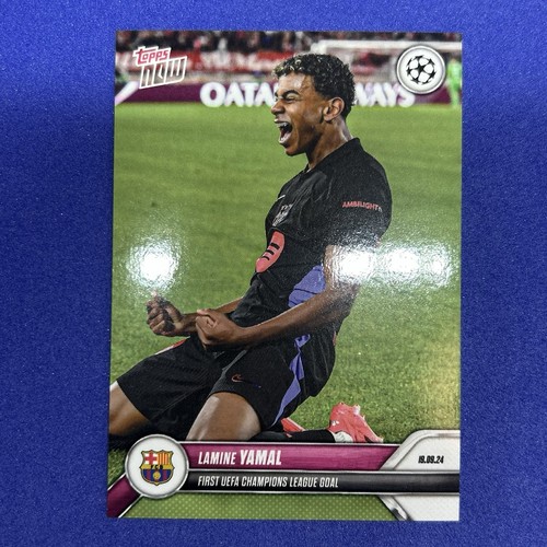 Lamine Yamal 2024 Topps Now UEFA Champions League #017