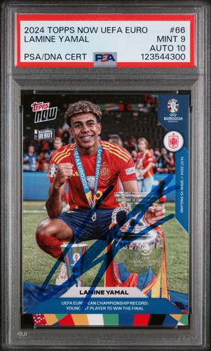 Lamine Yamal 2024 Topps NOW UEFA EURO #66