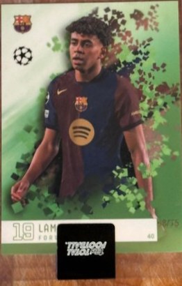 Lamine Yamal 2024 Topps Total Football /75