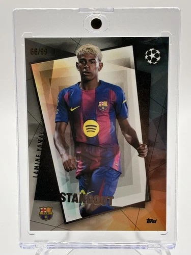 Lamine Yamal 2025 Topps Total Football /99