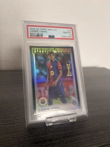 Lamine Yamal 2024 Topps UCC Azul Marino /275