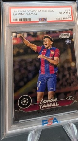 Lamine Yamal 2023 Topps UCC Chrome #USC-16
