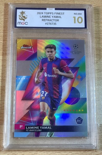 Lamine Yamal Topps UCC Finest Refractor