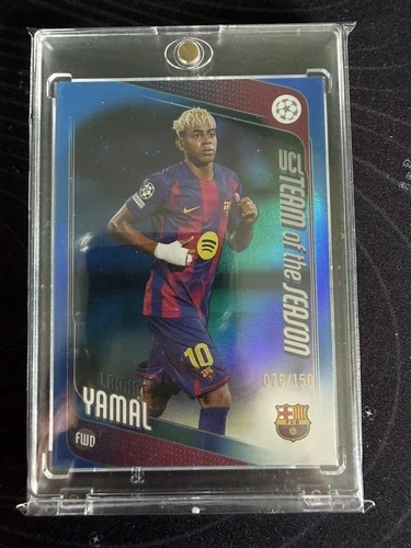 Lamine Yamal 2025 Topps UCC Flagship /150