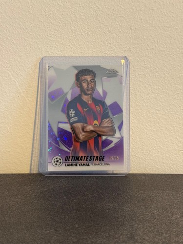 Lamine Yamal 2025 Topps UCC Flagship /75