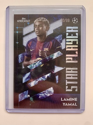 Lamine Yamal 2025 Topps UCC Knockout /99