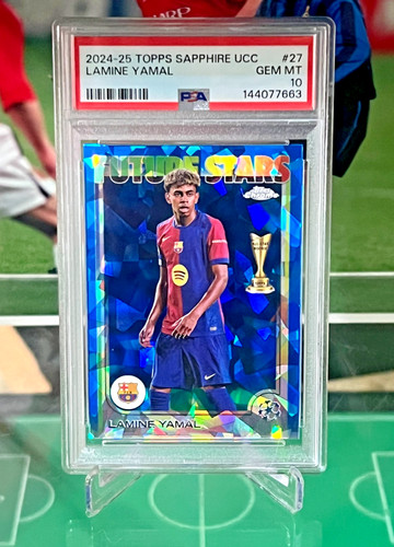 Lamine Yamal 2024 Topps UCC Sapphire