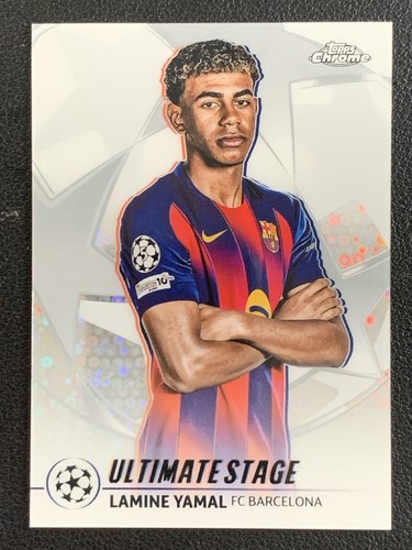 Lamine Yamal 2026 Topps UCC Ultimate Stage Chrome