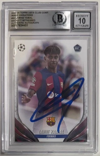 Lamine Yamal 2023 Topps UEFA