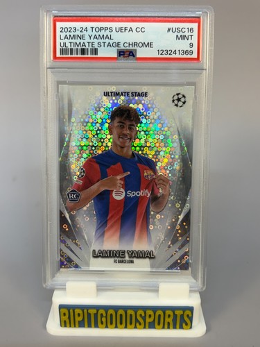 Lamine Yamal 2024 Topps UEFA Champions Chrome