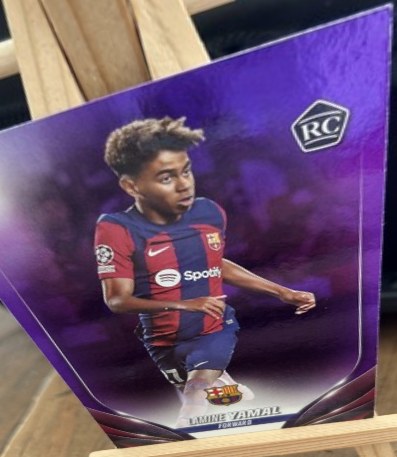 Lamine Yamal 2023 Topps UEFA Champions Club