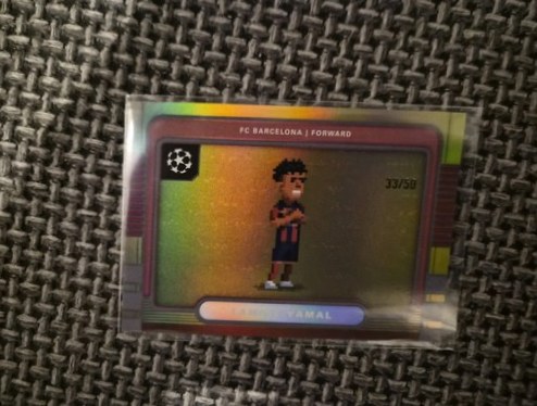Lamine Yamal 2025 Topps UEFA Club Competitions /150