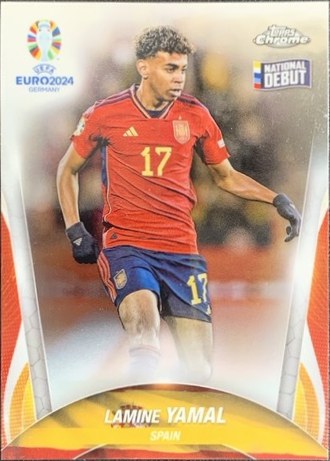 Lamine Yamal 2024 Topps UEFA EURO