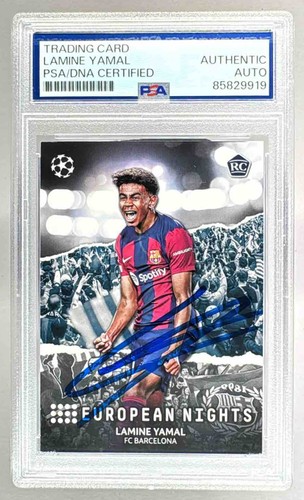 Lamine Yamal 2023 Topps UEFA European Nights