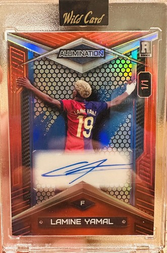 Lamine Yamal 2024 Panini Wild Card Alumination 1/1