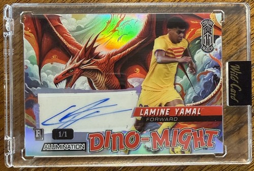 Lamine Yamal 2024 Panini Wild Card Color Match 1/1