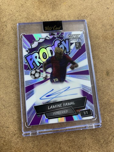 Lamine Yamal 2024 Panini Wild Card Platinum 1/1