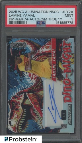 Lamine Yamal 2025 Panini World Cup Alumination True 1/1
