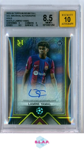 Laminemal 2023 Topps Museum Collection Gold