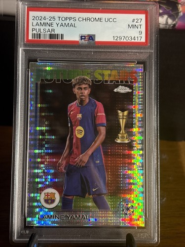 Laminie Yamal 2024 Topps Chrome Pulsar Refractor