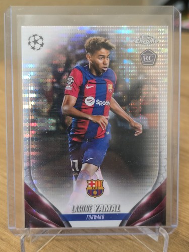Laminie Yamal 2023 Topps Chrome Pulsar Refractor