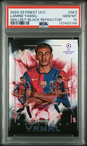 Laminie Yamal 2024 Topps Finest /10