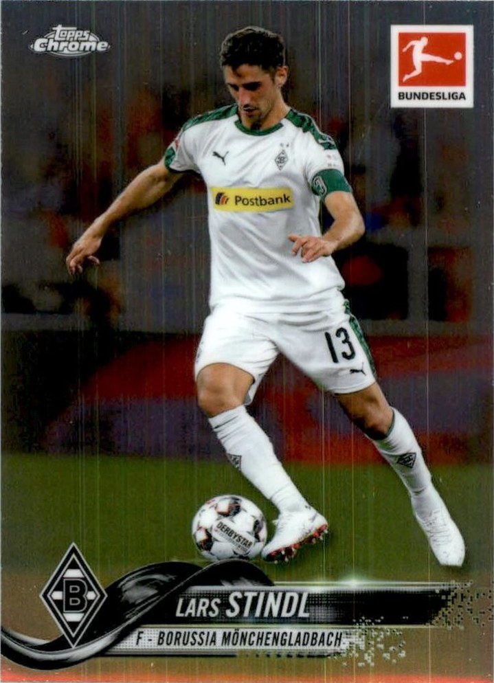 Lars Stindl 2018 Topps Chrome Bundesliga 36