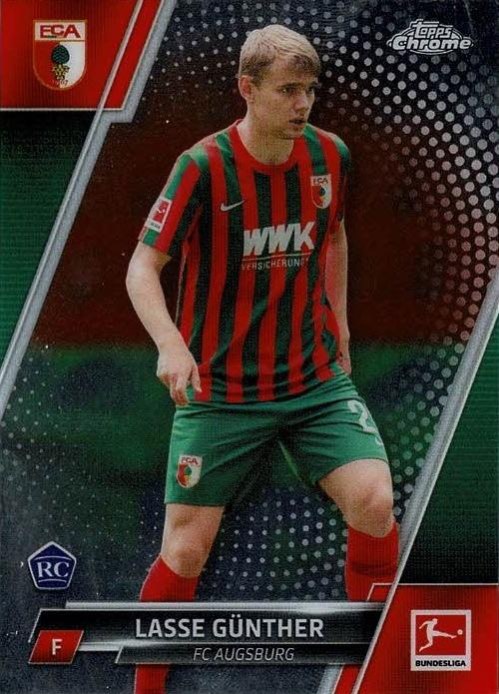 Lasse Günther 2021 Topps Chrome Bundesliga 5