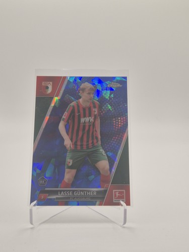 Lasse Günther 2021 Topps Chrome Bundesliga Sapphire Edition
