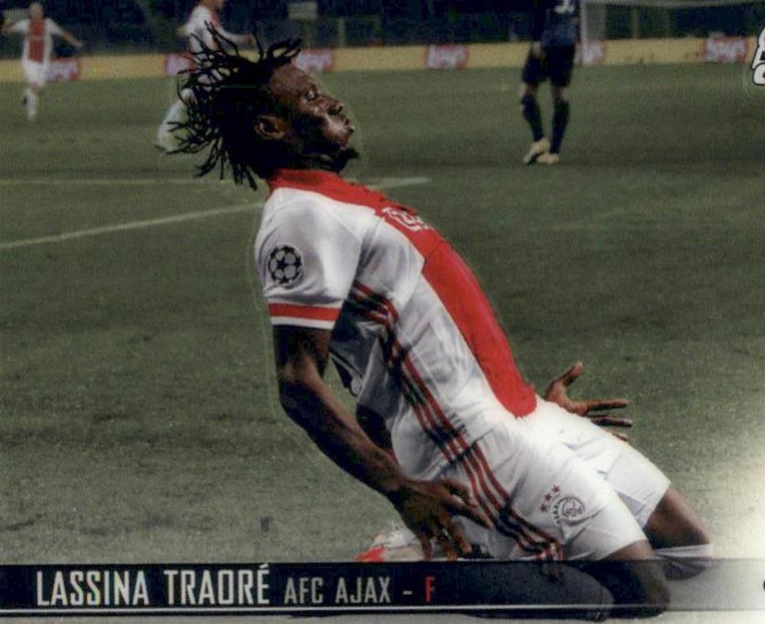Lassina Traoré 2020 Topps Stadium Club Chrome UEFA 43