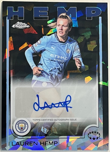 Lauren Hemp 2024 Topps Chrome Sapphire Black /10