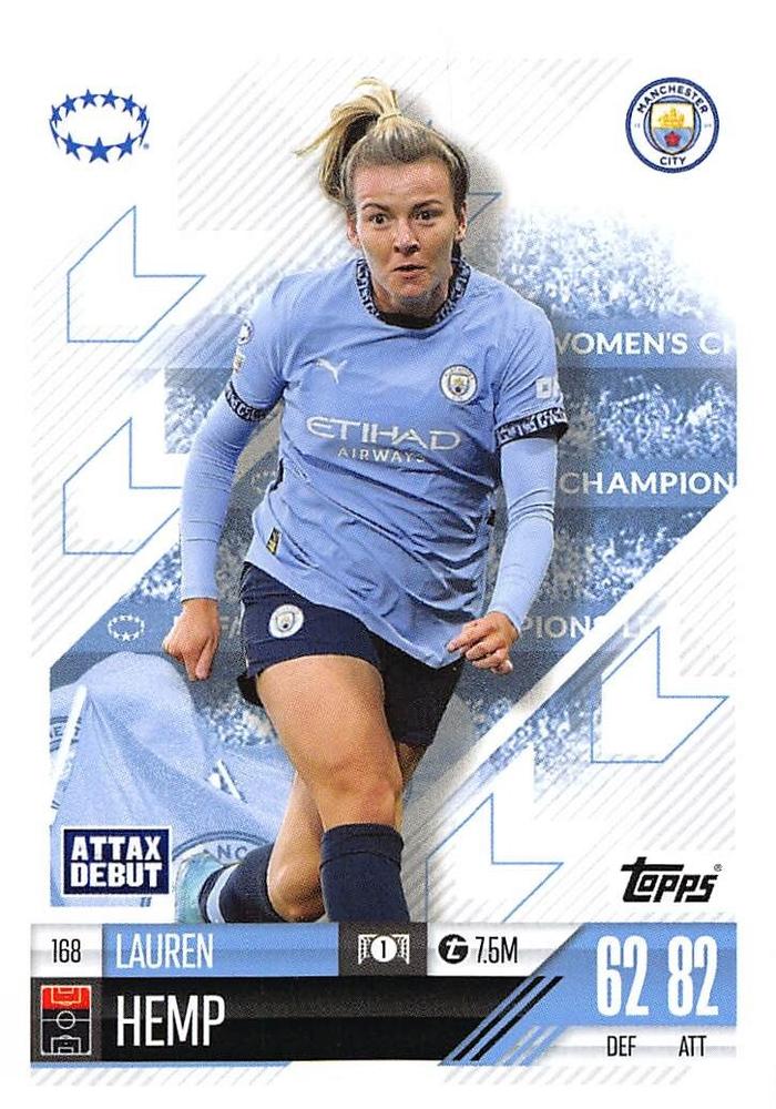Lauren Hemp 2024 Topps Match Attax UEFA Club Competitions Extra