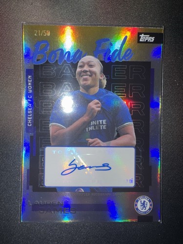 Lauren James 2025 Topps Chelsea Team Set /50